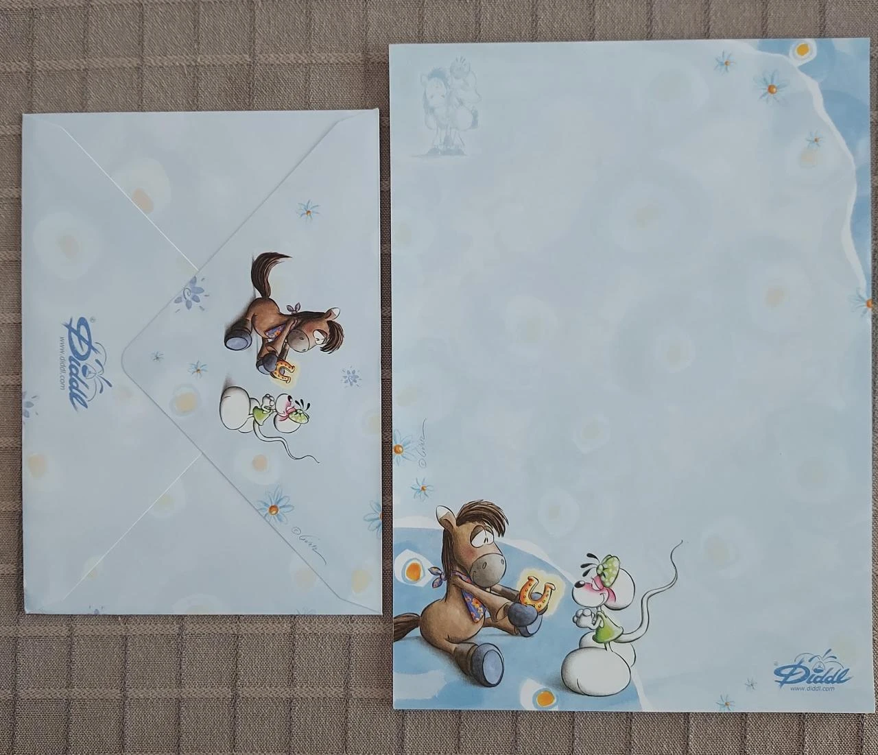 ** Diddl briefpapier + envelop nr 118 **